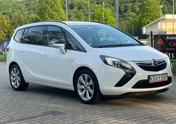 Opel Zafira cena 43900 przebieg: 105000, rok produkcji 2012 z Świecie małe 742
